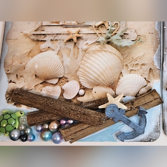 Beautiful Beach Getaway Wooden Charcuterie Boards. Set of 2. - Picture 13 of 16